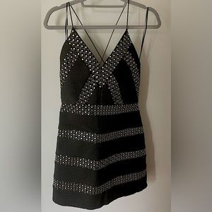 Topshop Dress Beaded Size 8